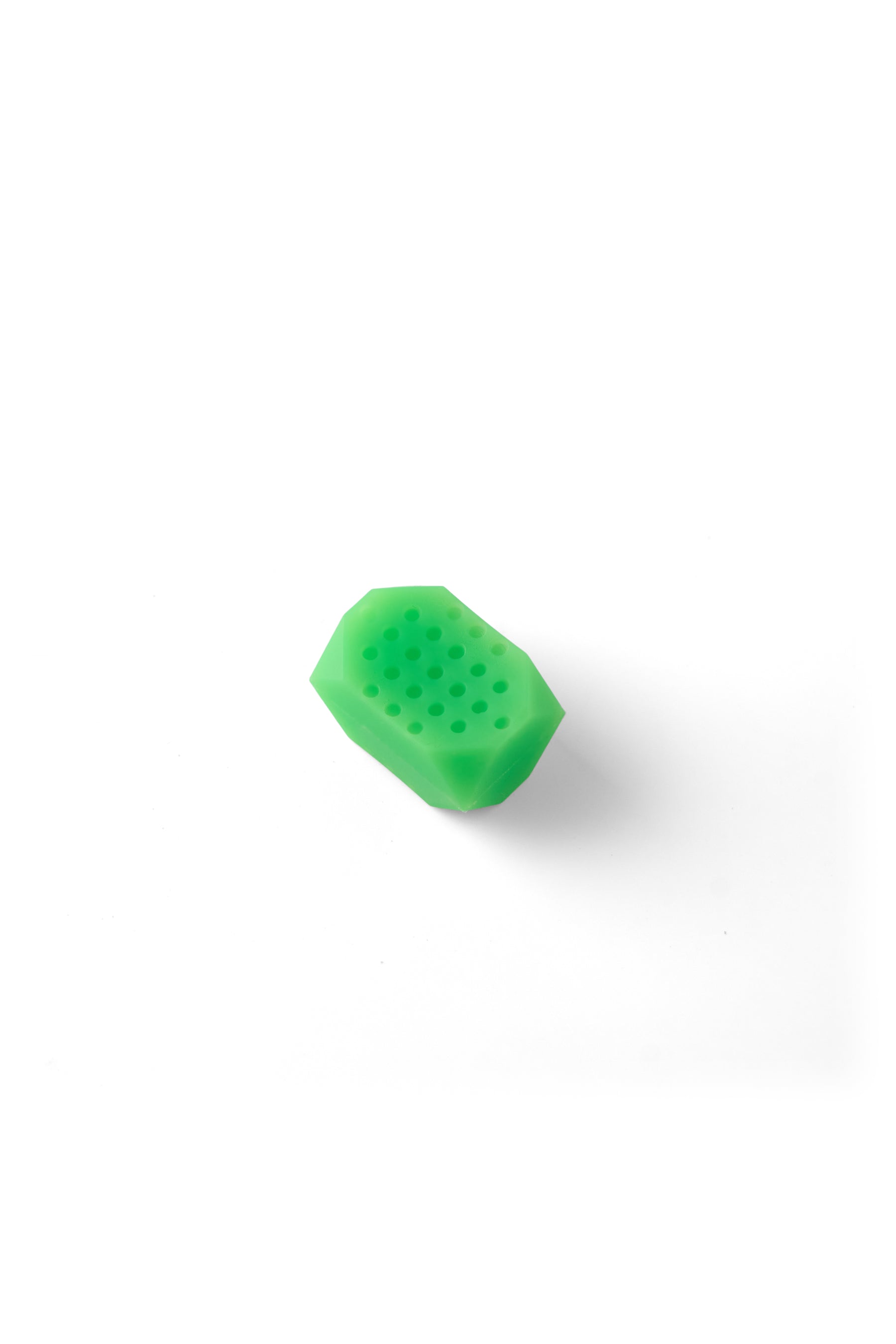 JAWZ green jawline exerciser with textured grip