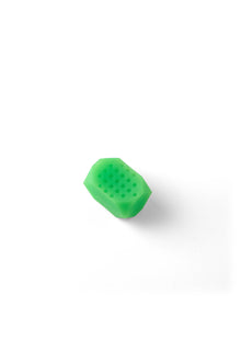 JAWZ green jawline exerciser with textured grip
